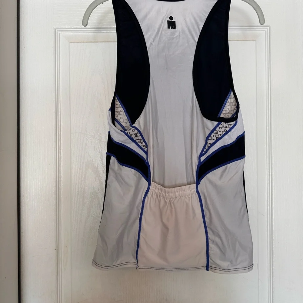 Iron Man Black Tank Top with Blue Accents - Picture 2 of 3